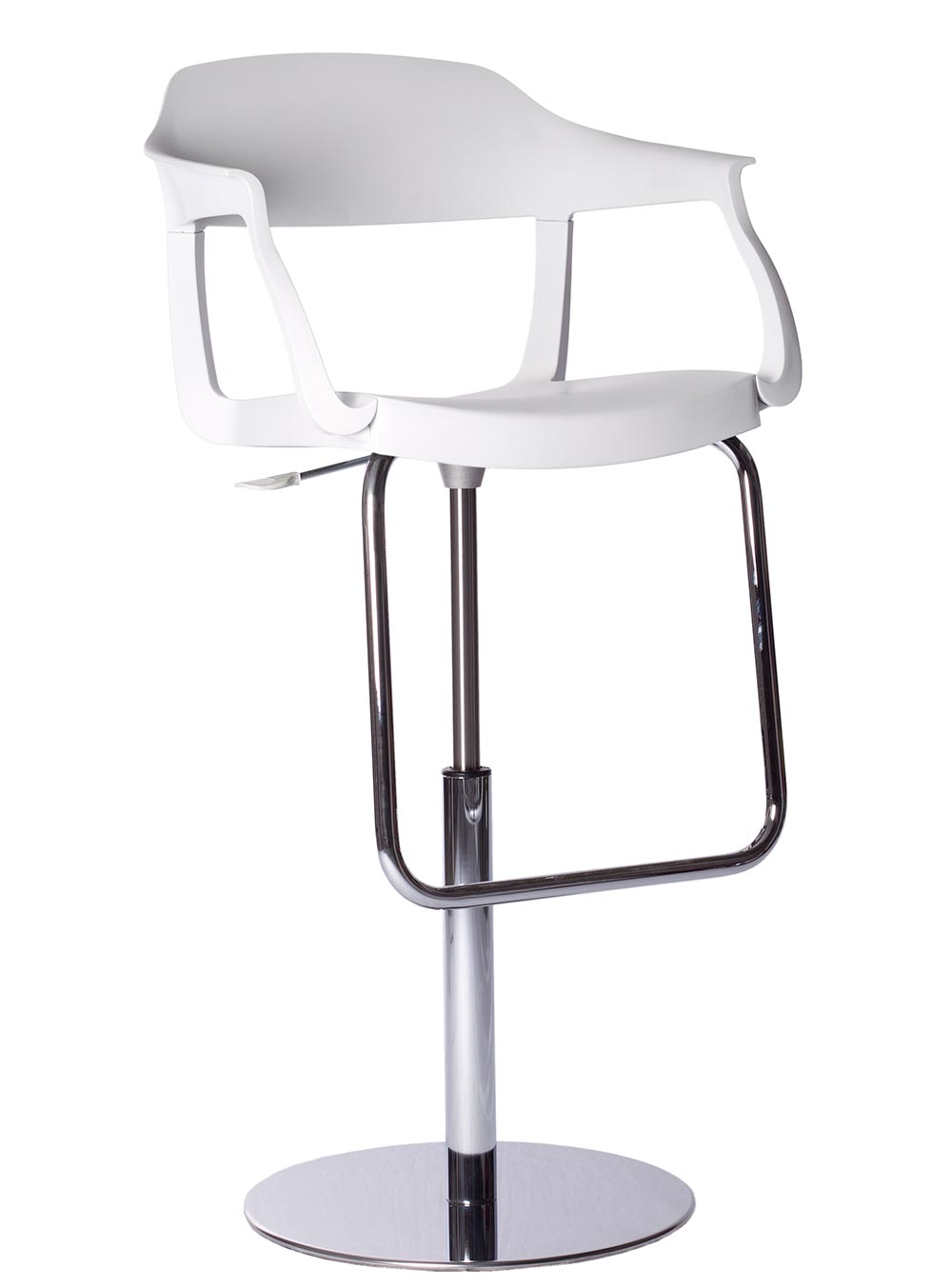 Evo Gas P Stool by Green - Ergonomic Adjustable Bar Stool for Kitchen, Dining & Home Office - Modern Comfort Seating for Restaurants & Cafes