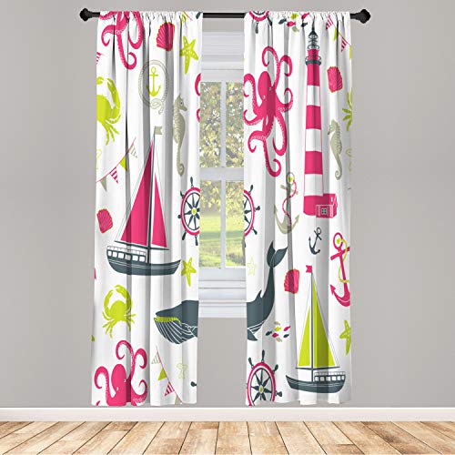 Pink and Apple Green