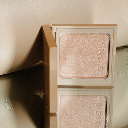Pressed Powder Highlighter - Shimmer & Glow for Cheeks & Eyes | Vegan & Cruelty-Free Makeup for Contouring & Glam Looks