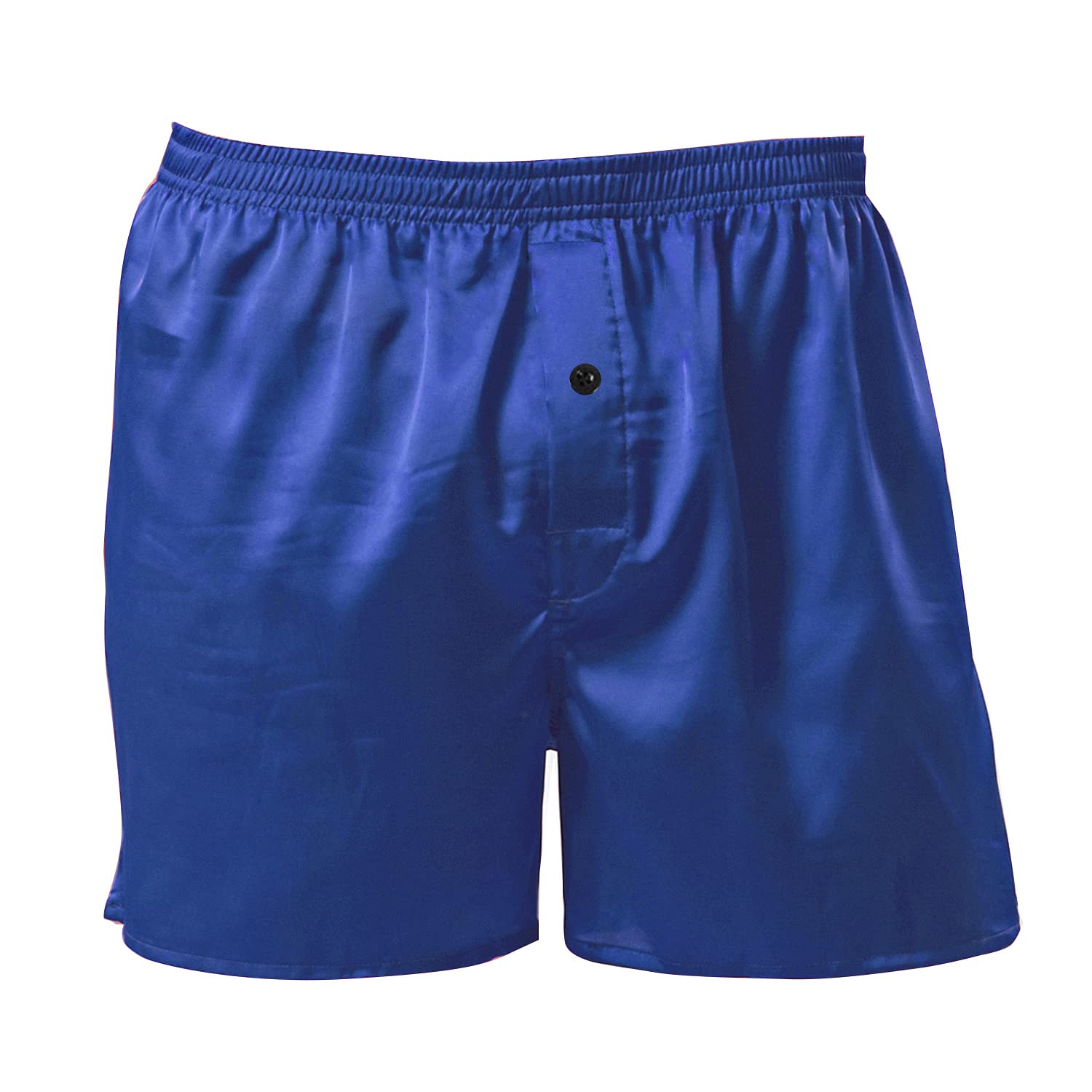Silky Satin Boxer Shorts for Men - Breathable Loose Fit Sleepwear & Lounge Pajama Bottoms - Perfect for Sleeping, Lounging & Home Comfort