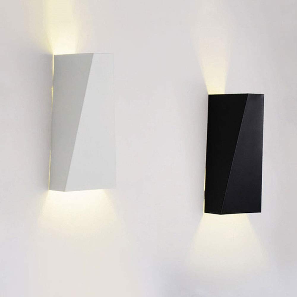 Modern LED Wall Mounted Light Fixture - Indoor Wall Lamp for Bedroom, Bathroom, Kitchen & Living Room - Energy Saving Reading Light with Simple Design - Perfect for Home, Office and Cafe Lighting