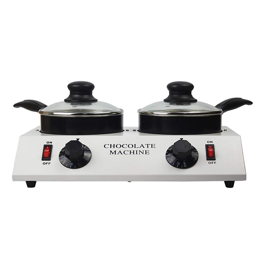 LANTAO Electric Chocolate Melting Pot - Double Boiler Warmer for DIY Candy, Soap & Candle Making (110V) - Perfect for Home Bakeries, Dessert Shops & Craft Studios