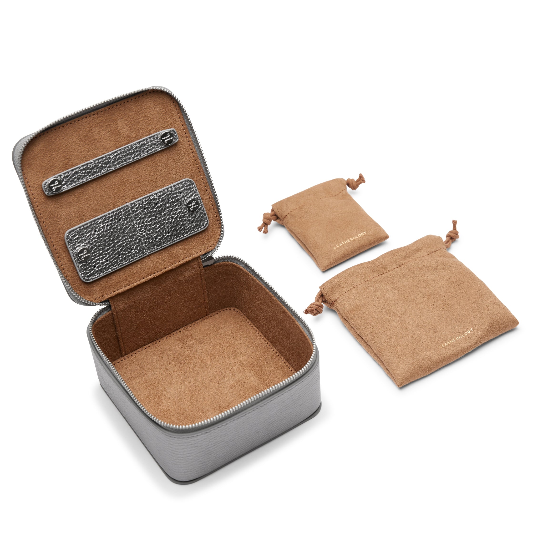 Medium Jewelry Organizer Frost - Elegant Jewelry Storage Box with Frosted Design for Necklaces, Rings & Earrings - Perfect for Bedroom, Travel & Gift Giving