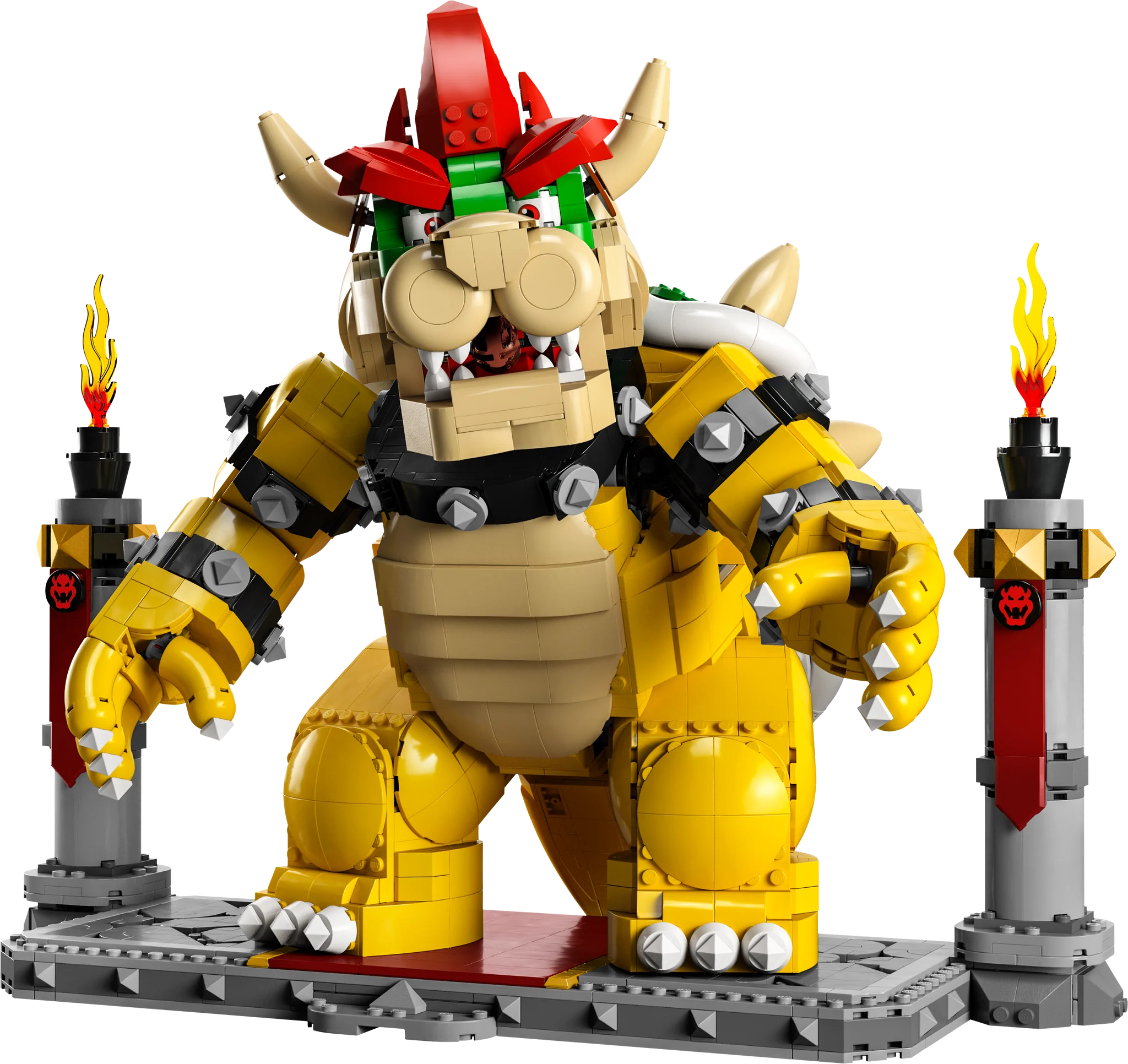 LEGO® Super Mario™ The Mighty Bowser™ Building Set - Collectible Action Figure Toy for Kids & Adults - Perfect for Play, Display & Mario Fans Collection