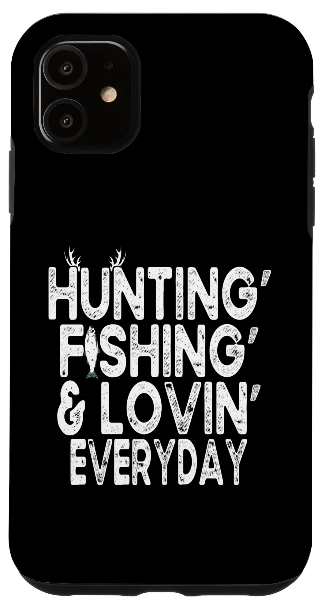 **iPhone 11 Case - Durable Hunting & Fishing Phone Cover with Shockproof Protection - Perfect for Outdoor Adventures, Camping, and Everyday Use**