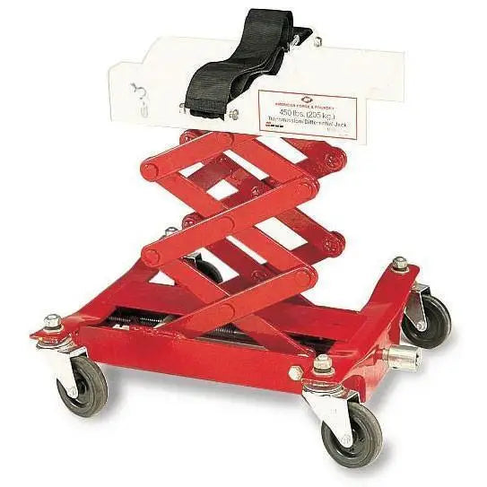 AFF 3160 Adjustable Head Transmission Jack - 450 lbs Capacity - Heavy Duty Car Lift for Transmission Repair & Maintenance - Perfect for Auto Shops & DIY Mechanics
