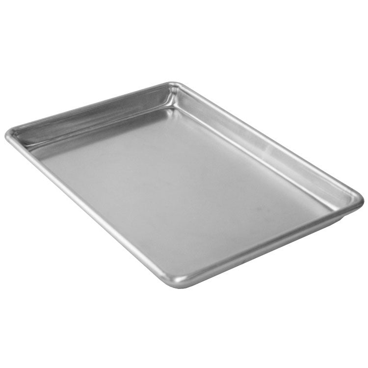 1/8 Size Aluminum Narrow Sheet Pan - Perfect for Baking Cookies, Roasting Veggies & Meal Prep | Commercial & Home Kitchen Use