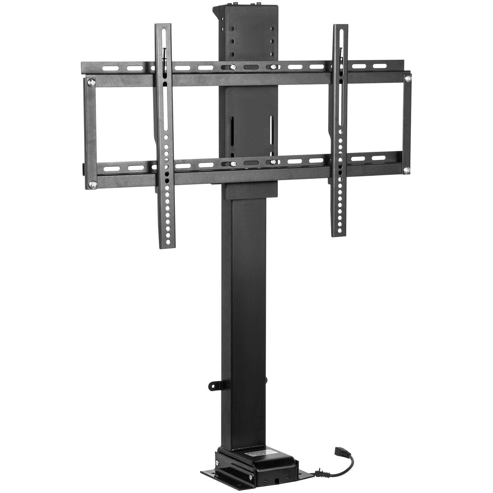 Motorized TV Lift Mount Bracket for 32-70 Inch TVs with Remote Control - Modern TV Stand with Storage for Living Room, Bedroom & Home Theater