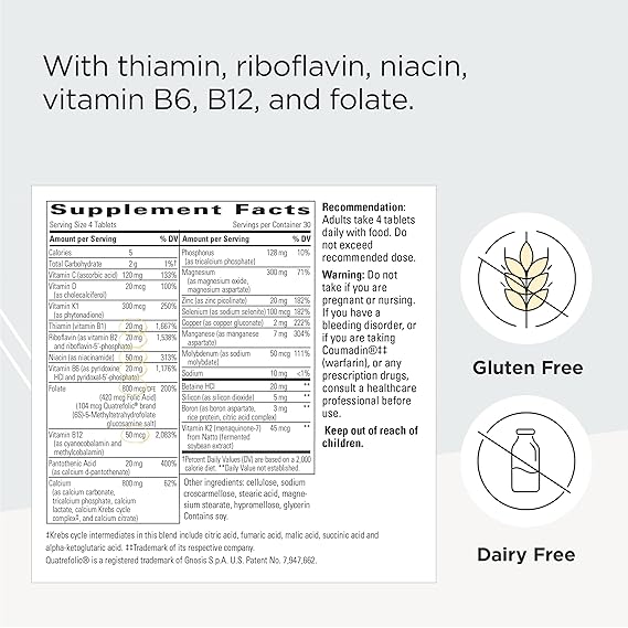Integrative Therapeutics OsteoPrime Ultra - Advanced Bone Support Supplement for Joint & Bone Health - Ideal for Active Lifestyles & Aging Adults
