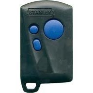 Stanley 49477 - 3-Button Secure Code Garage Door Opener Keychain - Compact Remote Control for Home, Office & Car Use