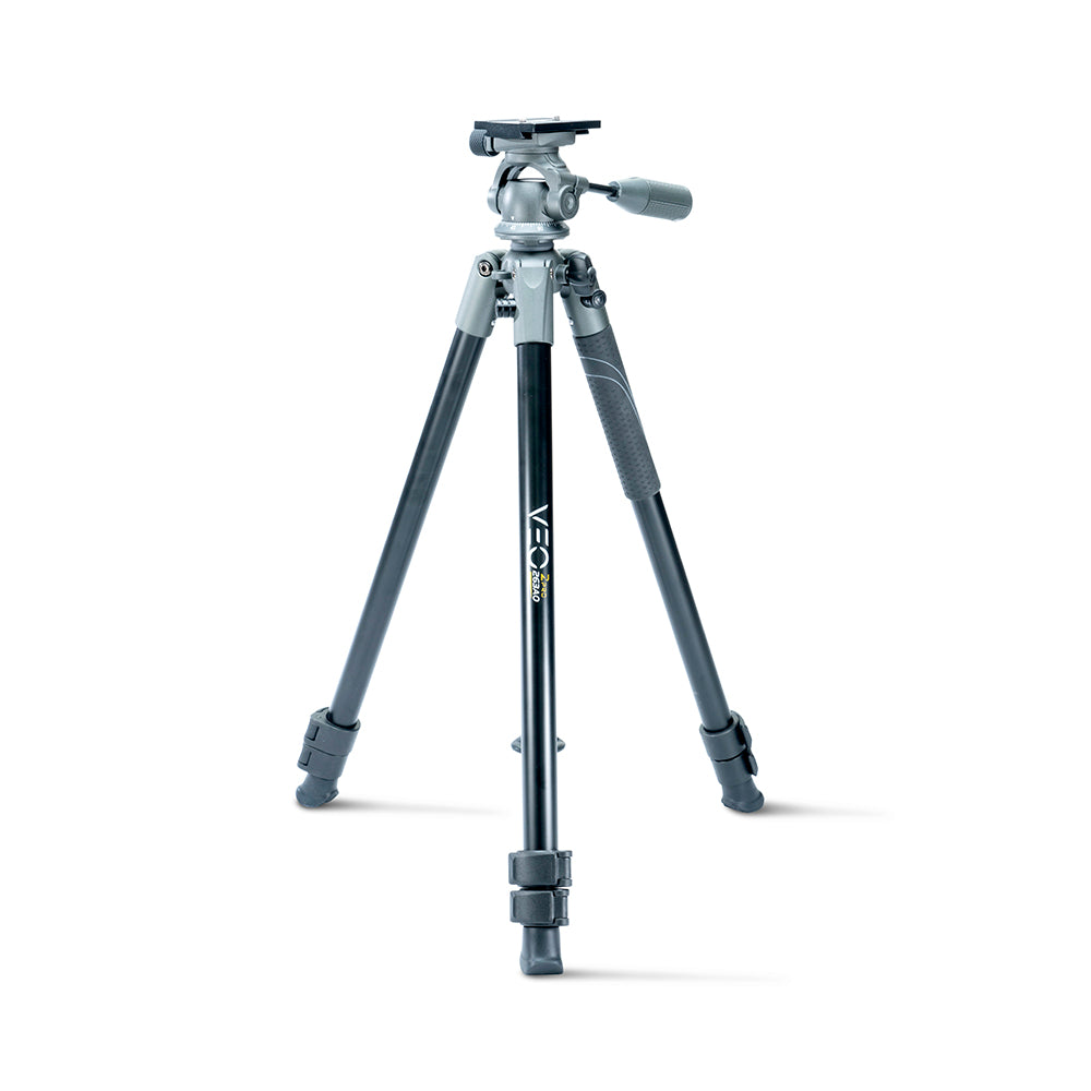 VEO 2 PRO 263AO Aluminum Tripod with 2-Way Pan Head - Heavy Duty 11LBS/KG Capacity for Photography & Videography - Perfect for Travel, Studio & Outdoor Shooting