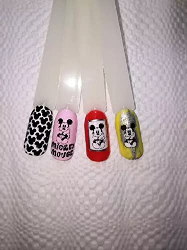 Cartoon Nail Stamping Plate Set - Reusable DIY Nail Art Kit with Princess Designs for Manicure - Perfect for Home Salon, Parties & Gift Giving (7-Piece Set)