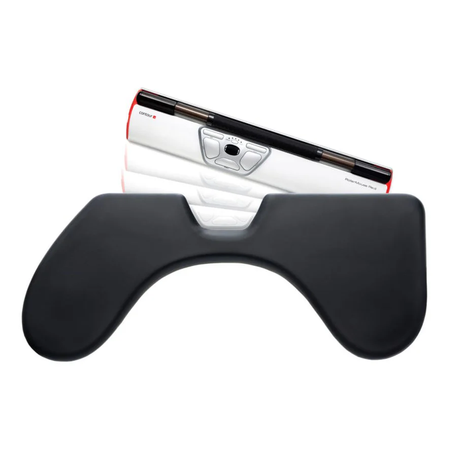 Contour RollerMouse Red Max - Ergonomic Vertical Mouse for Pain-Free Computing | Ideal for Office, Gaming & Graphic Design