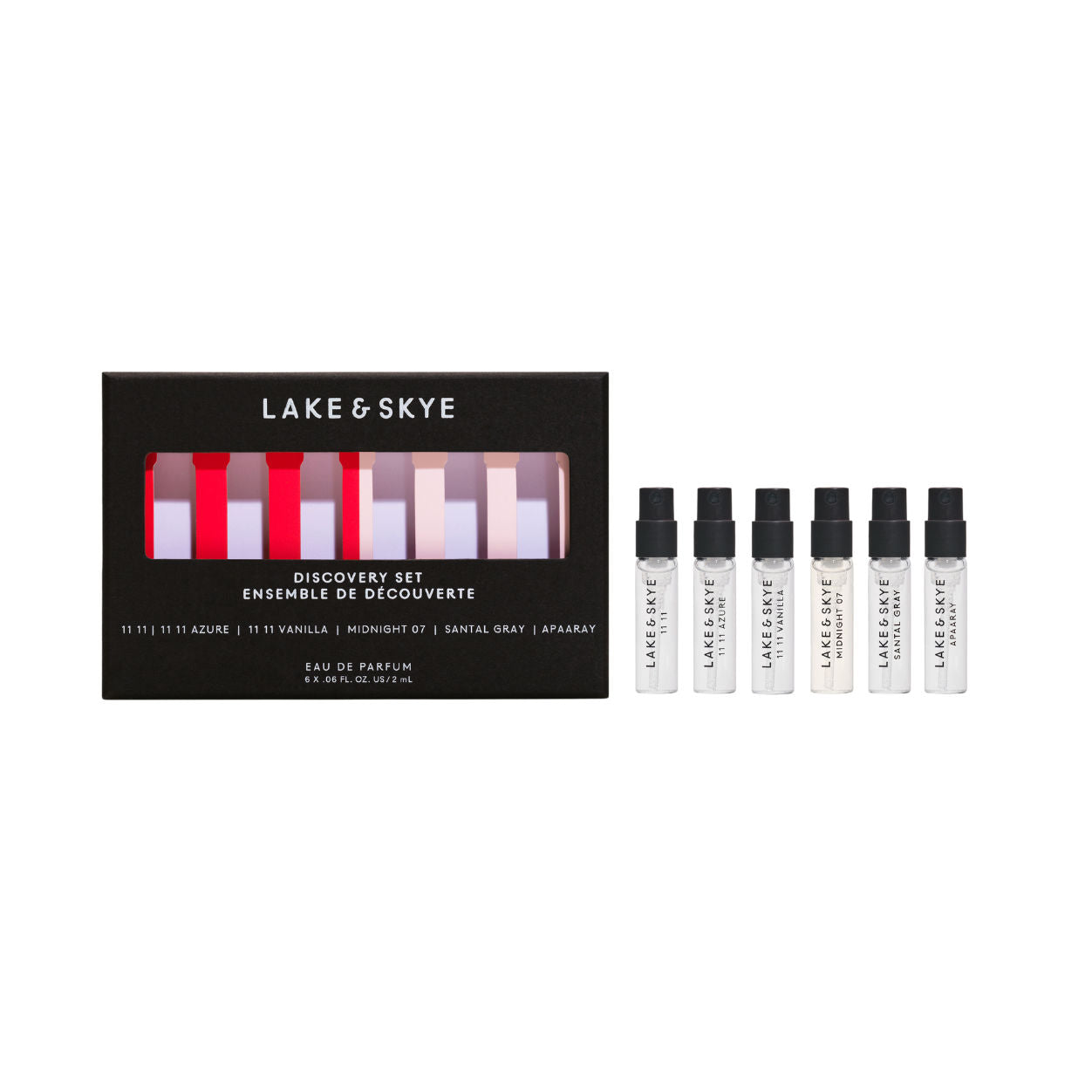 6-Piece Eau de Parfum Discovery Set - Luxury Perfume Sampler for Women & Men - Perfect for Travel, Gifting & Fragrance Exploration