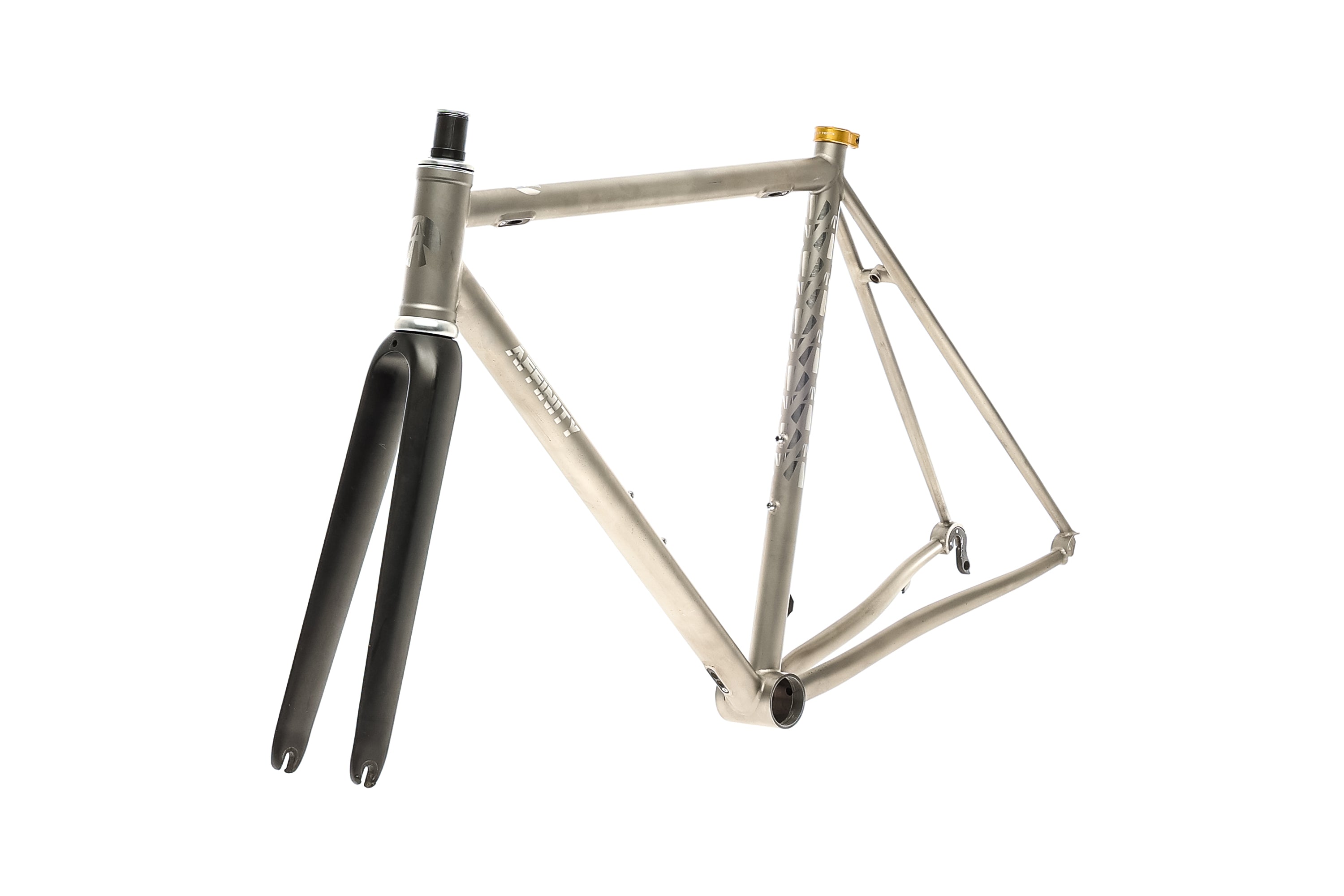 Affinity Cycles Anthem Custom Stainless Steel Road Bike Frameset - Medium Size (2022 Model) | Perfect for Road Racing, Commuting & Endurance Cycling