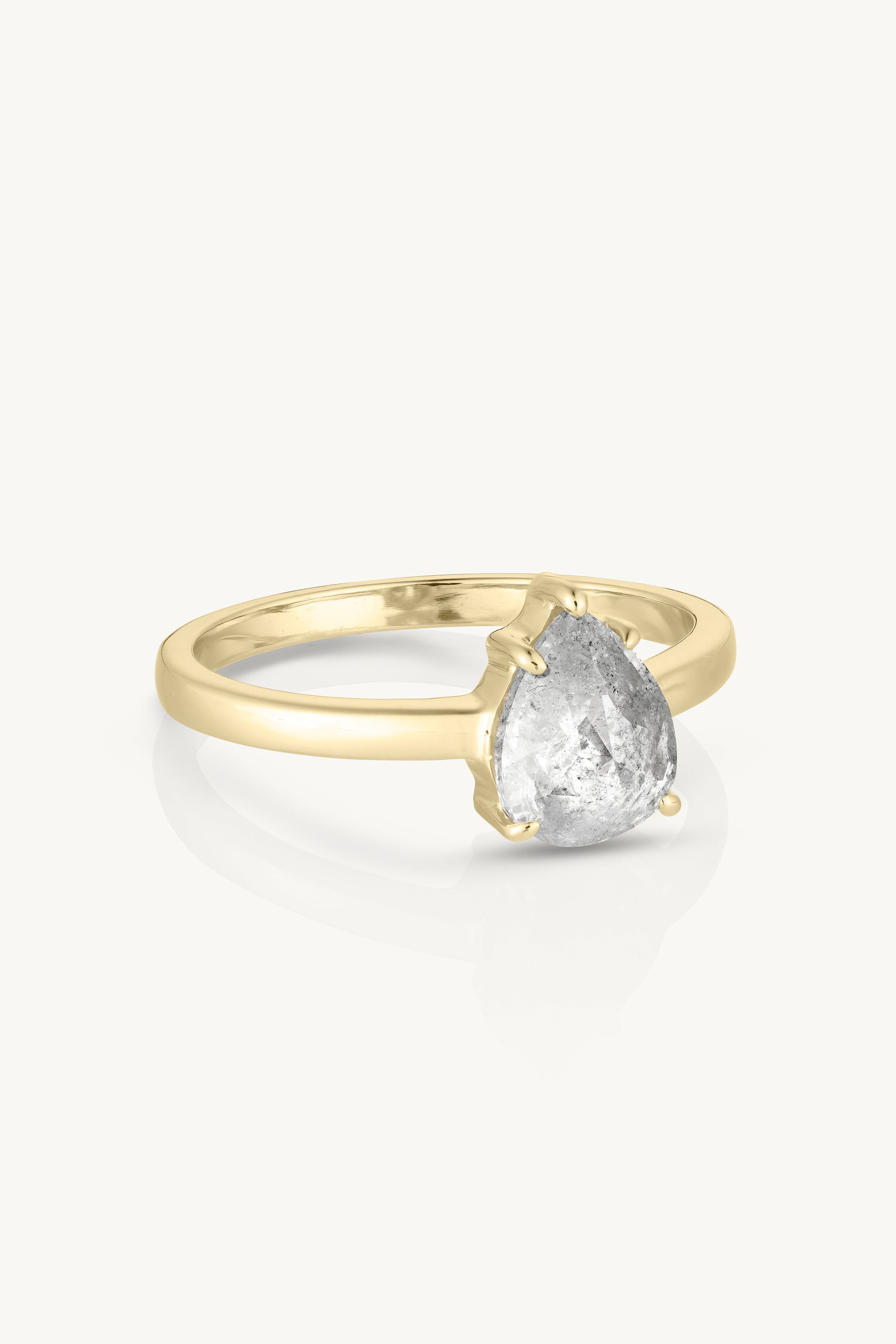 1.25ct Grey Diamond Engagement Ring for Women - Forever Me Elegant Wedding Band - Perfect for Proposals, Anniversaries & Special Occasions