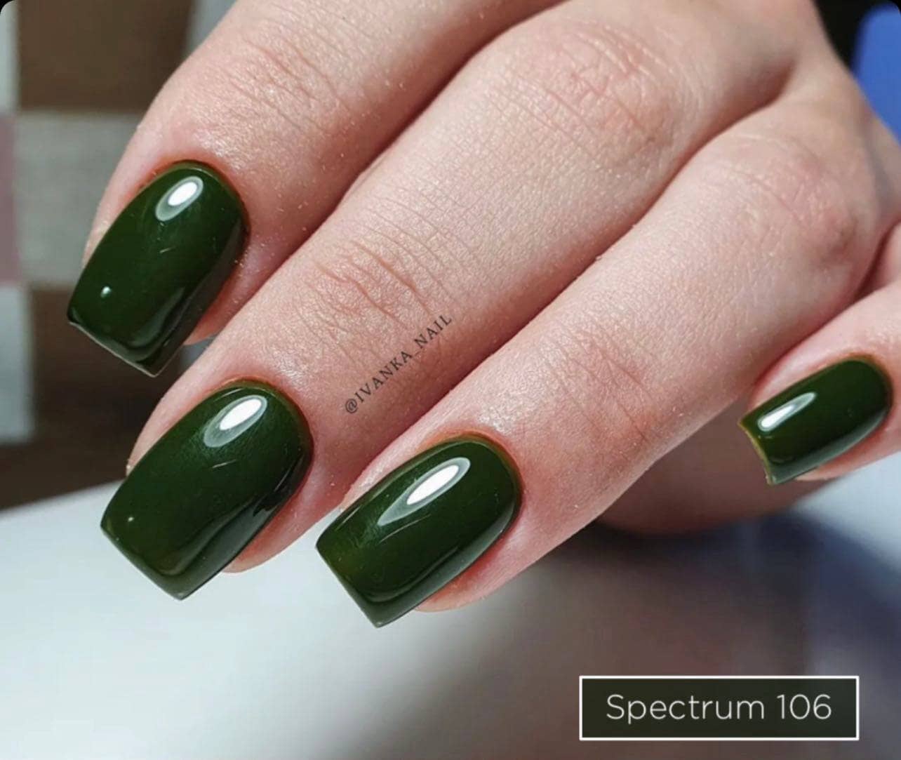 F.O.X Spectrum 106 Vitrage Color Nail Polish - 14ml Professional Gel Polish for Salon & Home Manicure - Long Lasting UV/LED Gel Nail Art Design