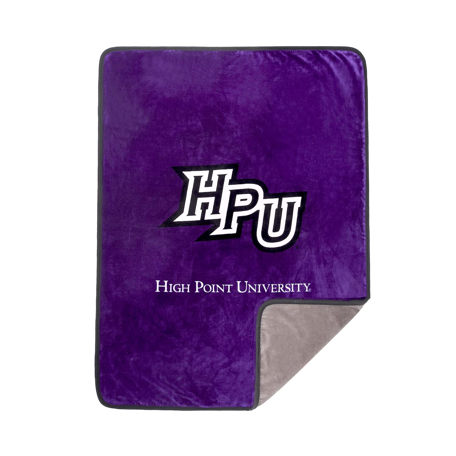 High Point University Panthers Premium Plush Fleece Blanket - 60x80 Inches (Queen/Twin XL Size) | Ultra Soft College Team Blanket for Bed, Couch & Gifts | HPU Panthers Fan Gear for Dorms, Game Day & Home Decor