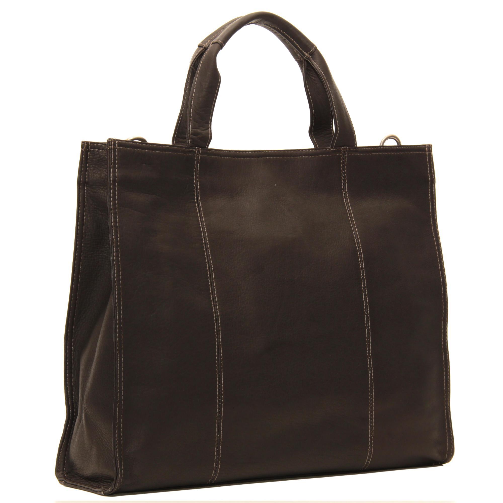 Premium Genuine Leather Carry All Tote Bag for Women - Stylish & Durable Handbag for Work, Travel & Everyday Use