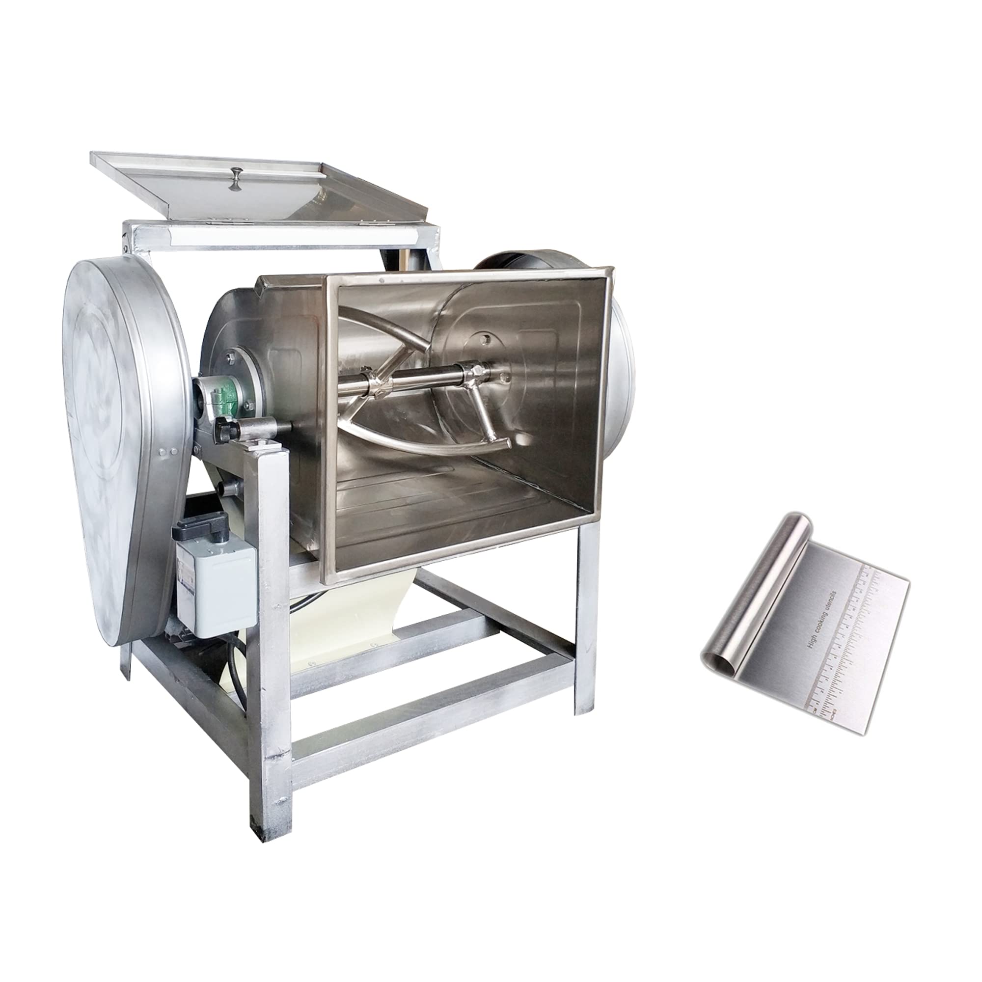 110V 30QT Commercial Dough Mixer - 1500W Electric Flour Kneading Machine with Stainless Steel Tilt Bowl for Pizza, Bread, Pastry Dough - Perfect for Bakeries, Pizzerias & Commercial Kitchens