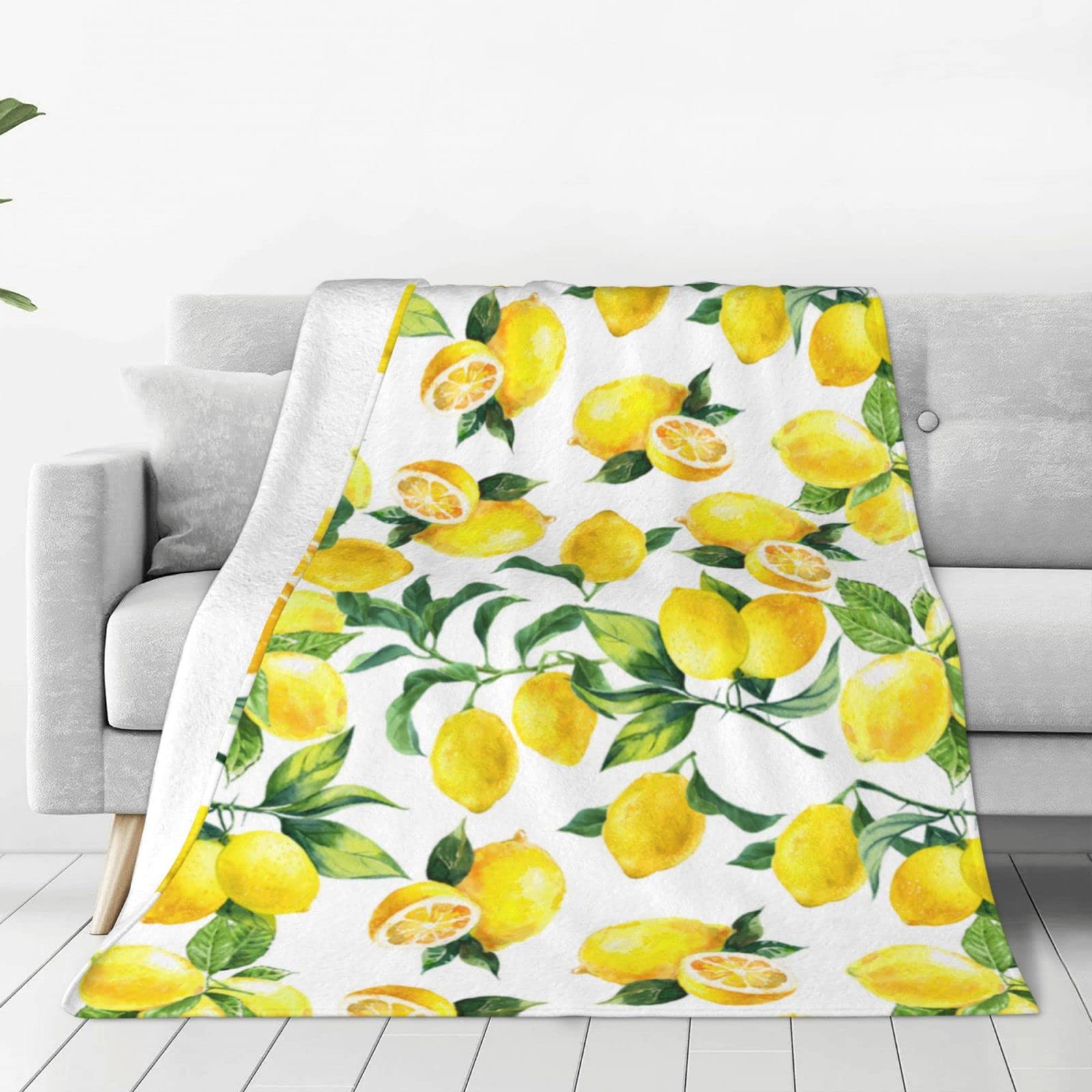 Ultra-Soft 350 GSM Fuzzy Fleece Throw Blanket for Adults & Kids - Microfiber Cozy Blanket Gift for Couch, Sofa, Bed - 50