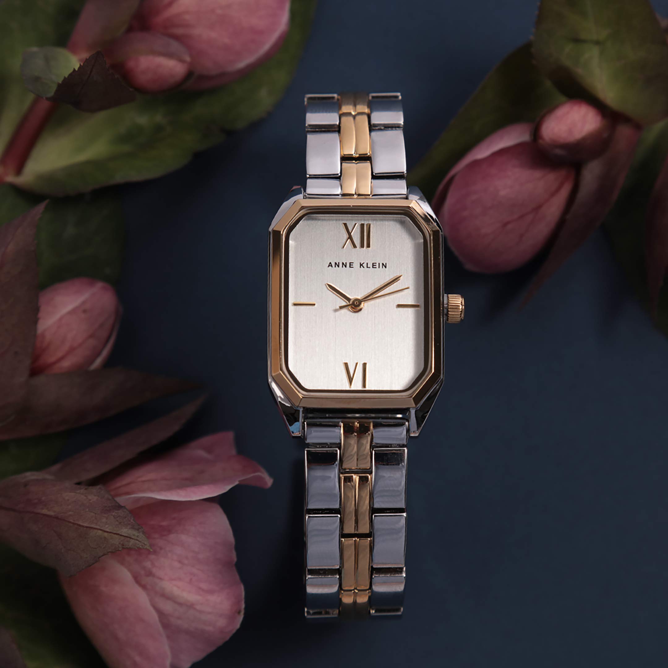 Anne Klein Women's Bracelet Watch - Elegant Gold-Tone Stainless Steel Dress Watch with Crystal Accents | Perfect for Office, Party & Special Occasions