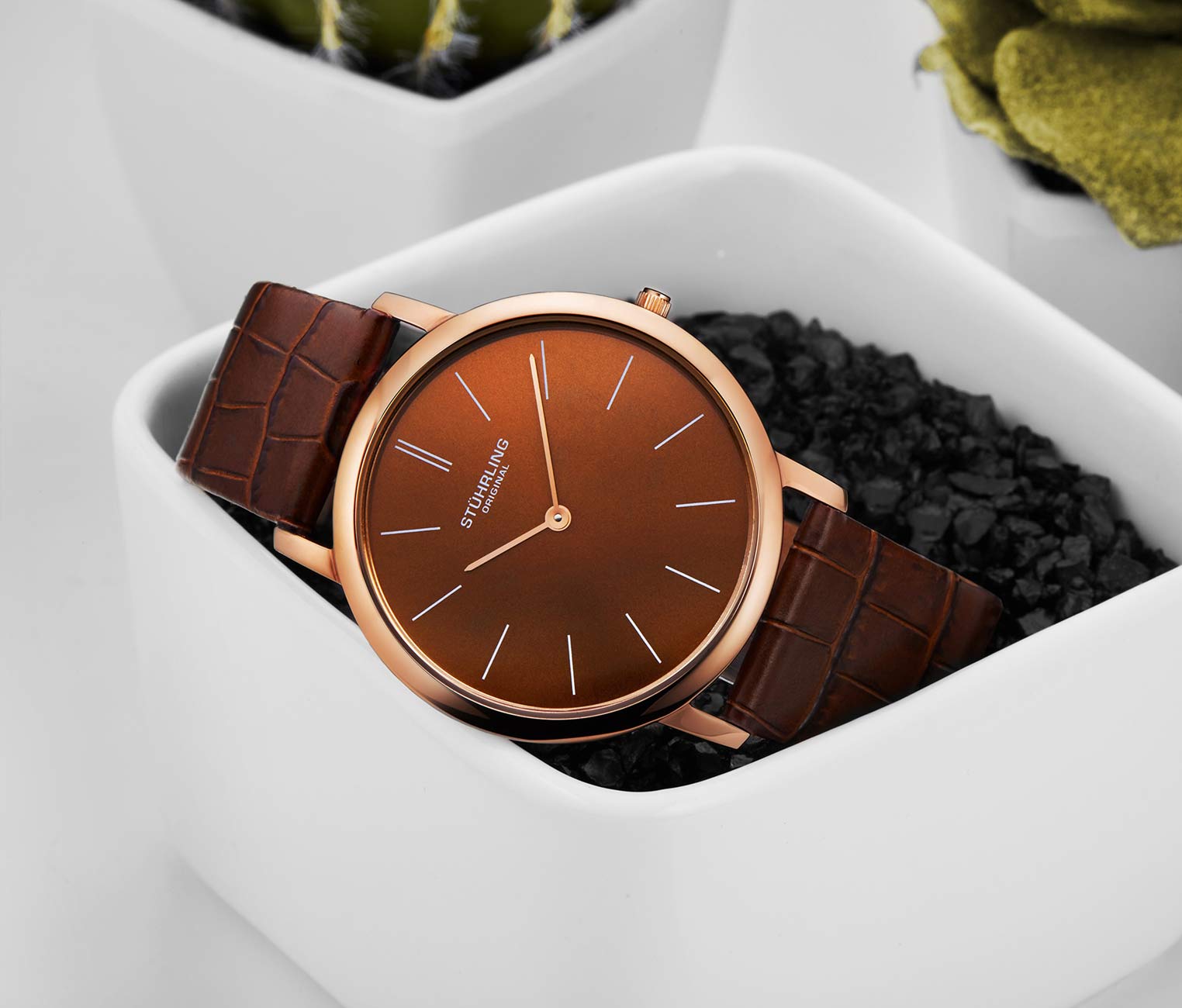 Ascot 601 Quartz 38mm Classic Men's Watch - Stylish Analog Wristwatch for Business, Casual & Formal Occasions
