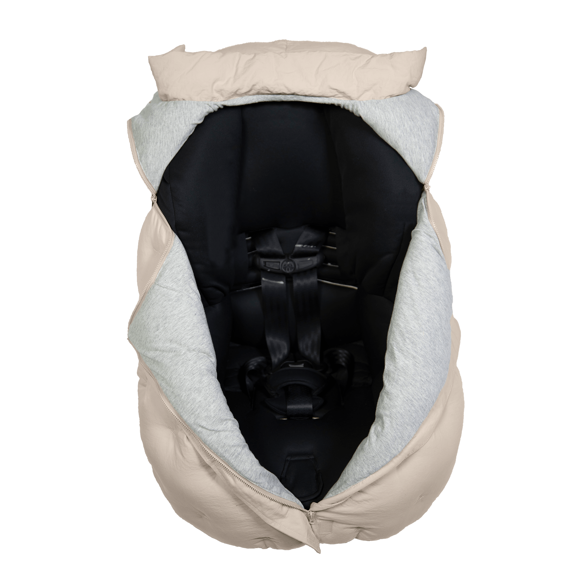 7AM Enfant Baby Car Seat Cocoon for Infants 0-12 Months - Soft & Warm Winter Car Seat Cover for Safe & Cozy Travel