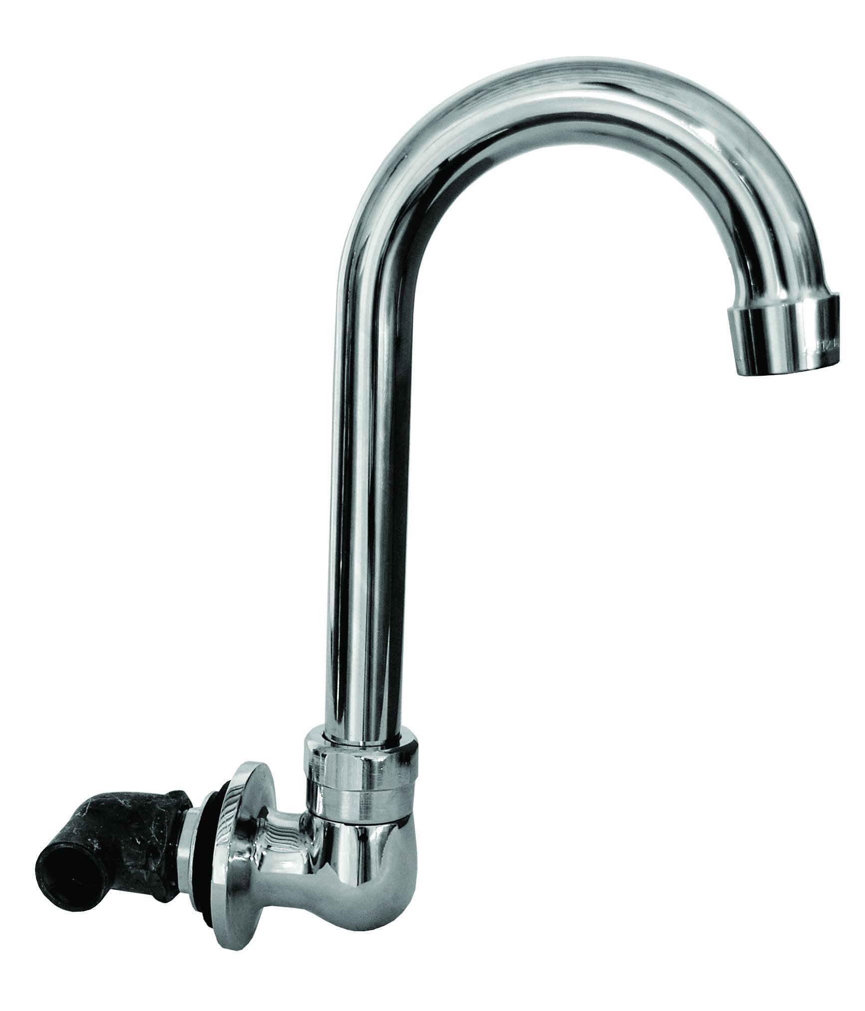 Heavy Duty Single Splash Mount No Lead Faucet with 3-1/2