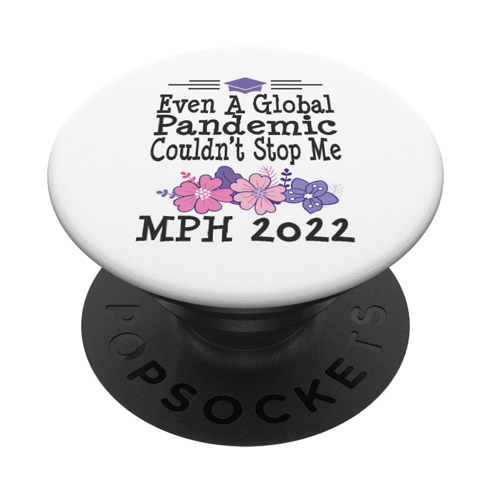 2022 MPH Graduation Gift - Customizable Public Health Masters PopSockets Swappable PopGrip for Phones - Perfect for Graduation Parties, School Pride & Daily Use
