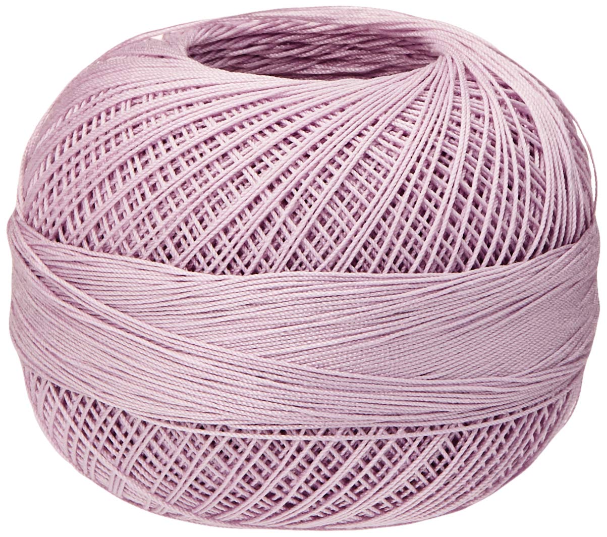 Lizbeth Size 40 Crochet Cotton Thread - Country Purple Light (1.4oz/40g) for DIY Crafts, Crochet Projects & Macrame Jewelry Making | Perfect for Doilies, Amigurumi & Home Decor