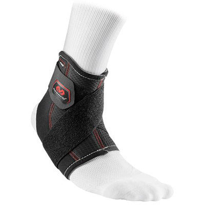 McDavid Ankle Brace with Adjustable Strap - Black - Best for Running, Basketball & Injury Recovery Support