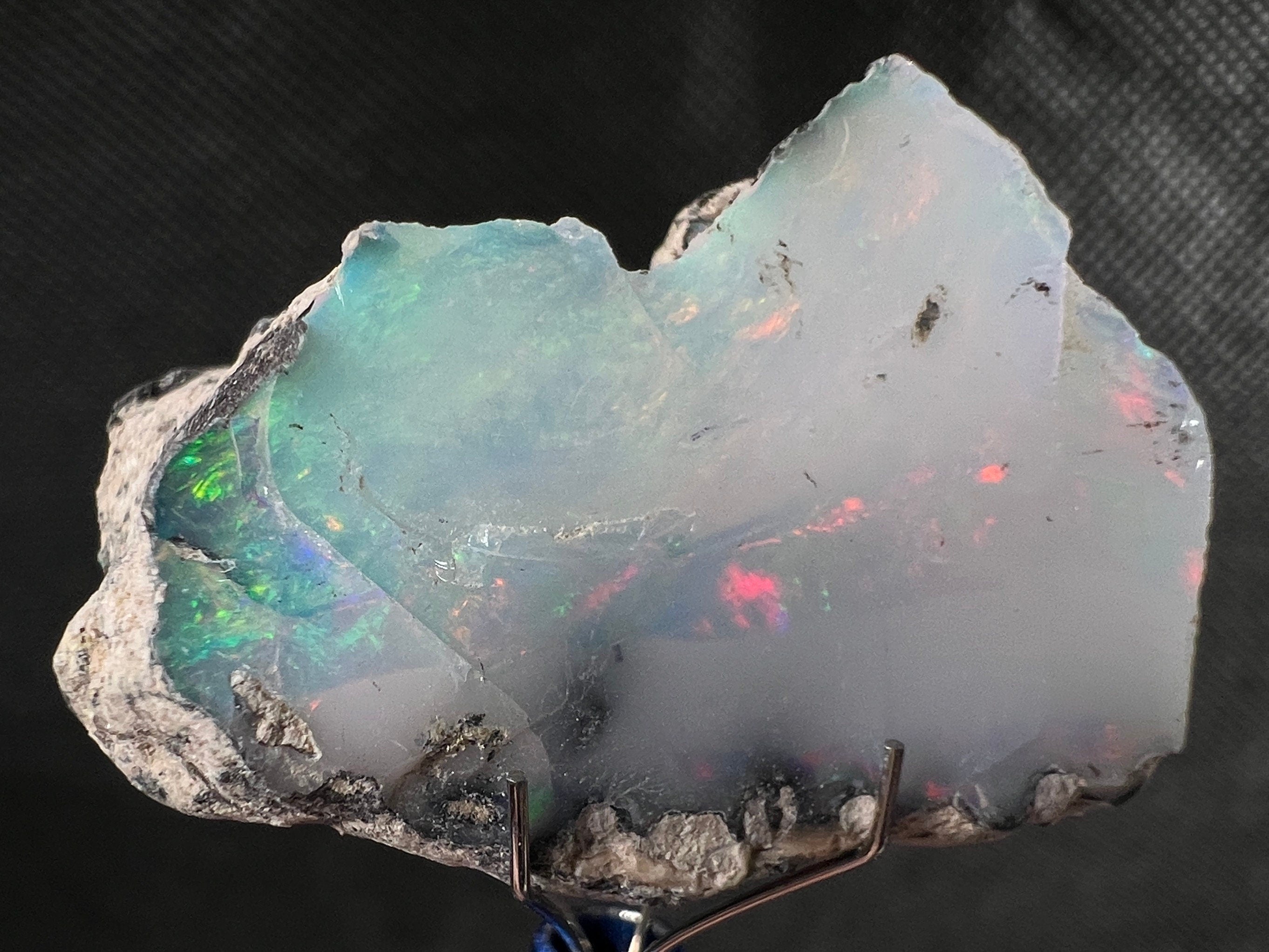 Premium 4A+ Welo Opal Raw Crystal - Certified Cutting Grade Opal for Jewelry Making (50634) | Ideal for Rings, Necklaces & Handmade Gemstone Crafts