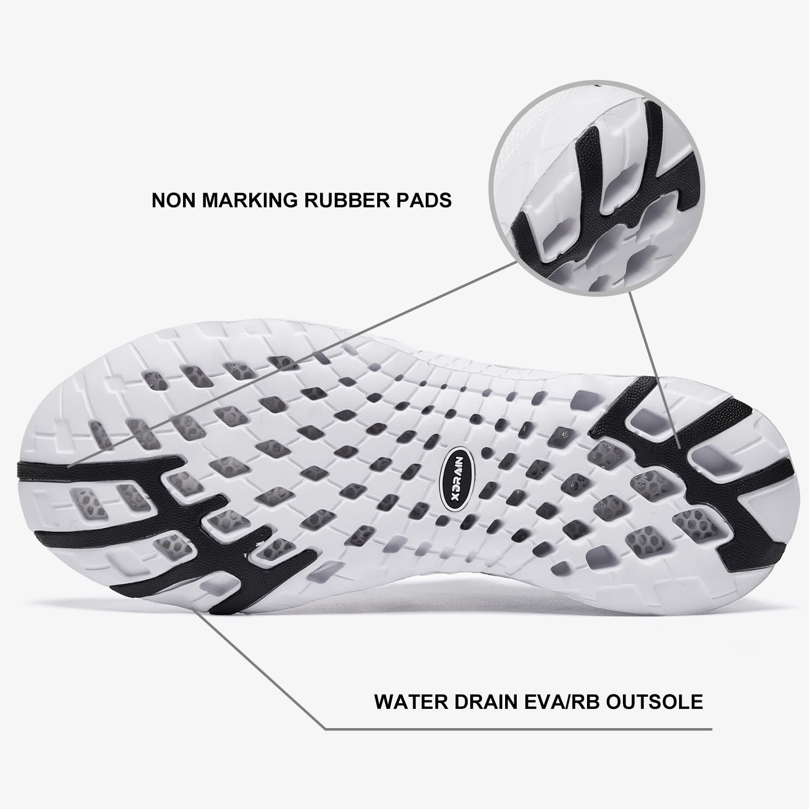 Aleader Women's Quick-Dry Mesh Slip-On Water Shoes for Beach, Pool, Yoga & Travel - Lightweight & Comfortable Aqua Shoes