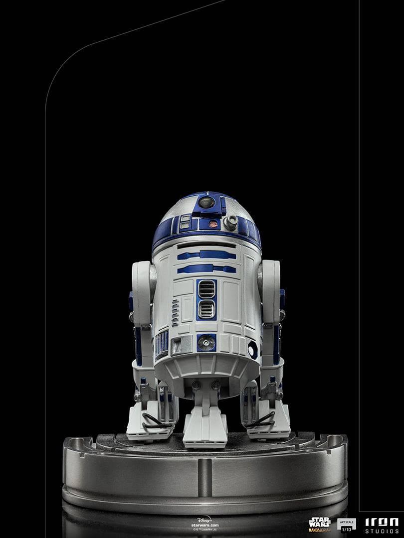 Iron Studios The Mandalorian R2-D2 BDS Art Scale 1/10 Statue - Premium Collectible for Star Wars Fans & Home Display
