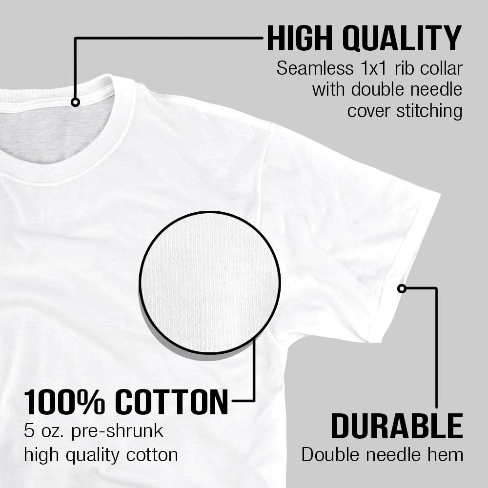 Popfunk Friends Watercolor Adult T-Shirt - Soft Cotton Graphic Tee for Men & Women - Perfect for Casual Wear, Gifts, and Everyday Outfits