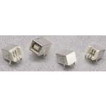 UE28AM54130 USB Type A Female Connector 4 Position 2mm/2.5mm Solder Cup SMD 4 Terminal 1 Port (100-Pack) - Perfect for DIY Electronics, PCB Prototyping & USB Device Repairs