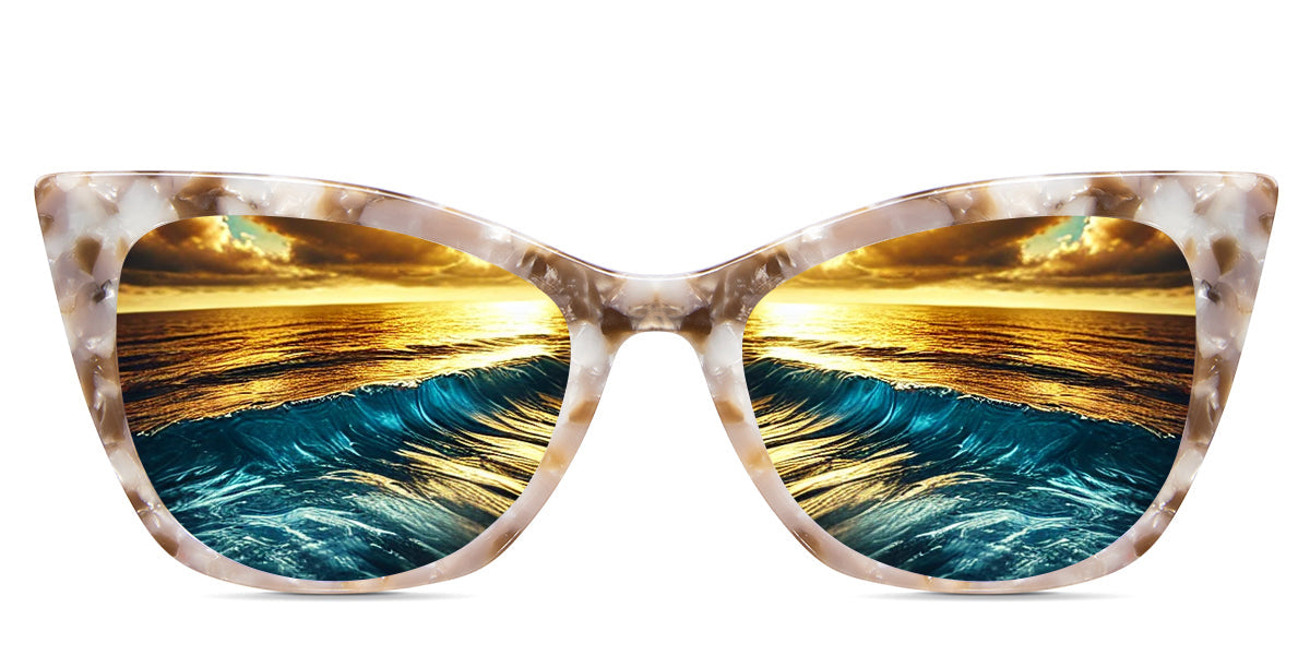 Kline Women's Prescription Polarized Sunglasses - UV Protection, Stylish & Comfortable for Driving, Outdoor Sports & Daily Wear