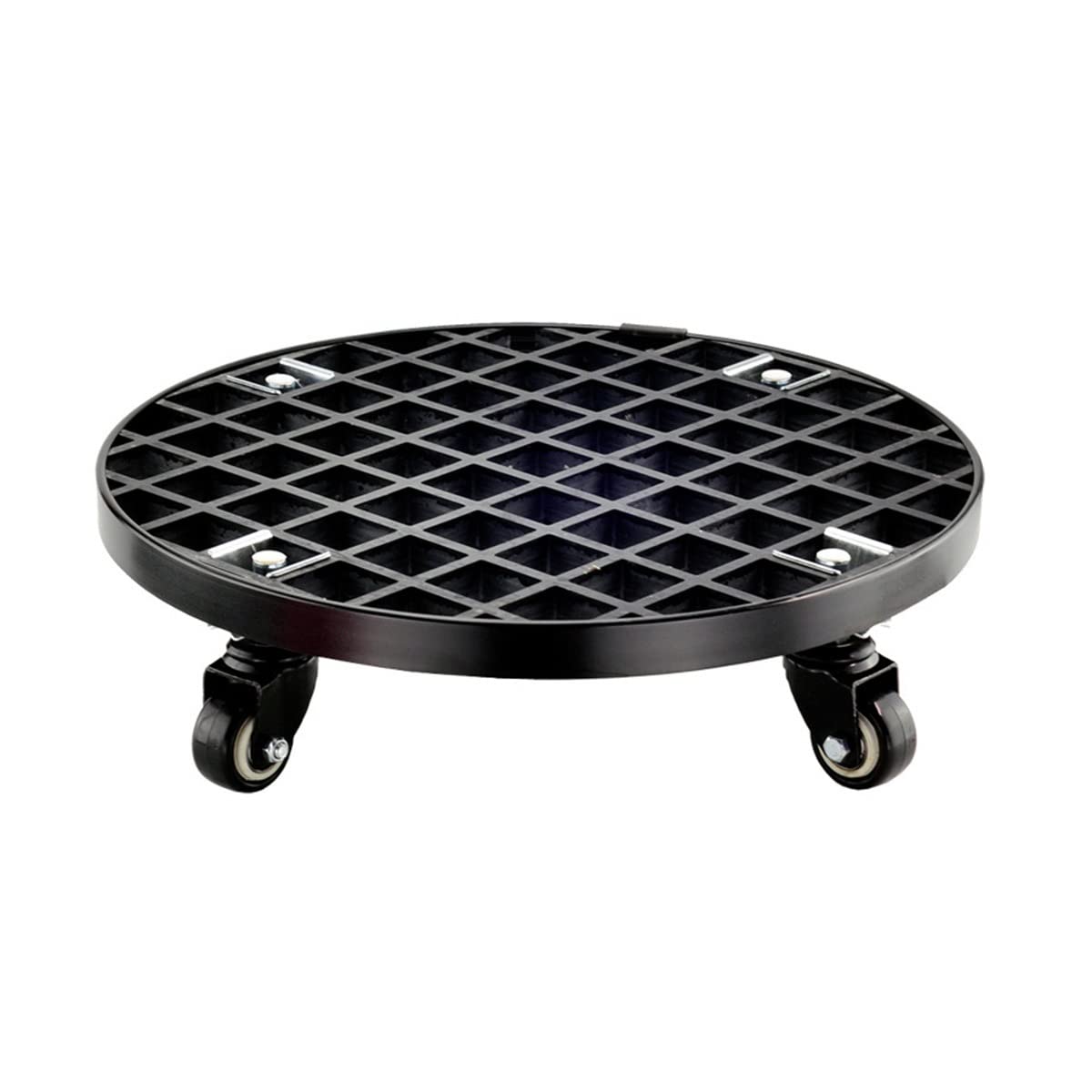 51cm Rolling Plant Stand with Casters - Round Potted Flower Pot Mover Dolly for Indoor & Outdoor Use - Perfect for Home, Garden, Balcony, Patio, and Nursery Decor