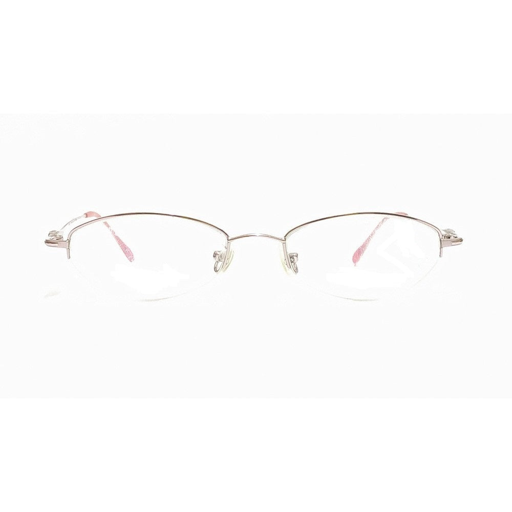 Pink Supra Half Rimless Blue Light Blocking Computer Glasses for Women - Anti Eye Strain Glasses for Office Work, Gaming & Screen Time (P850PK)