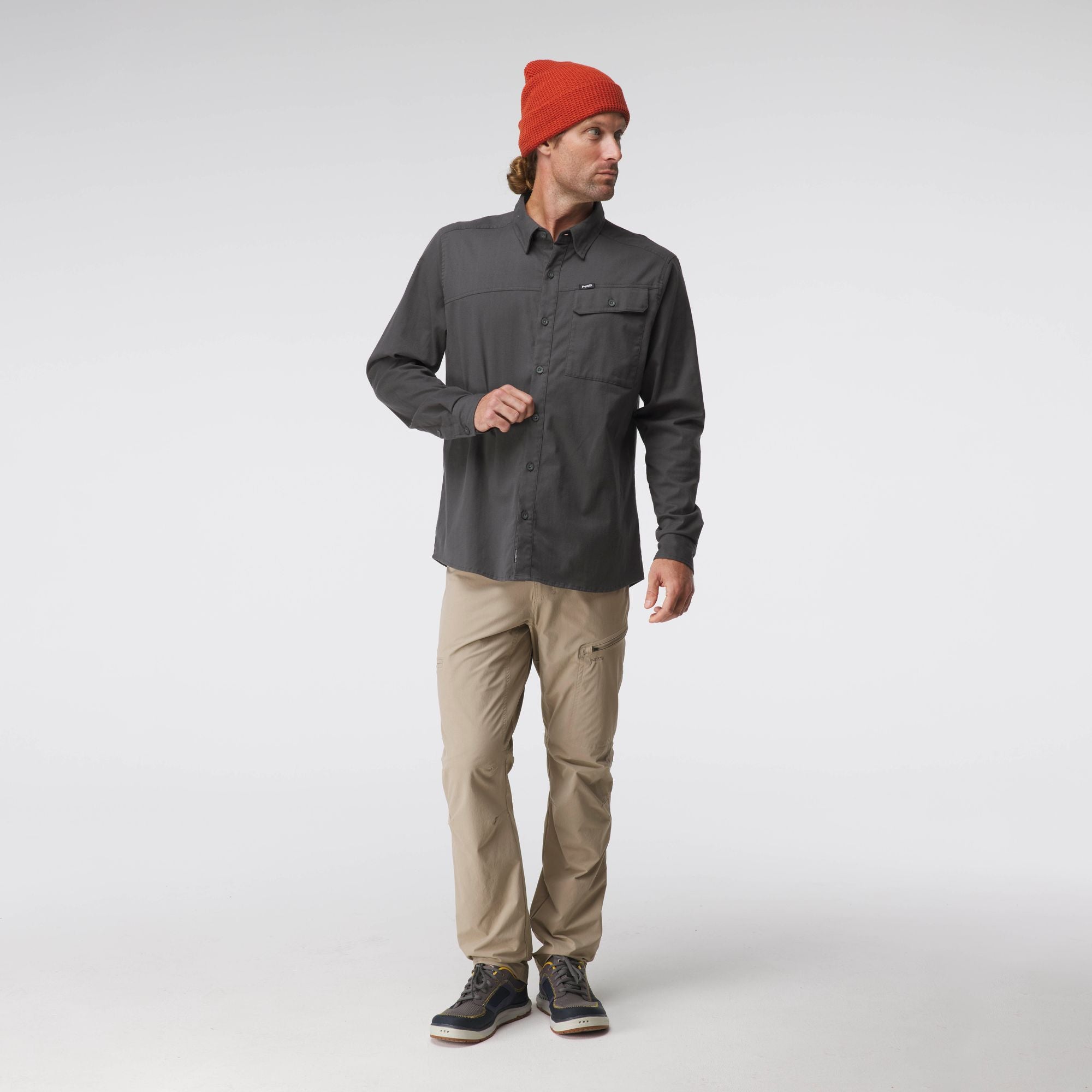 Men's Campfire Flannel Shirt - Soft & Durable Plaid Button-Up for Outdoor Adventures, Hiking, and Cozy Fall Evenings