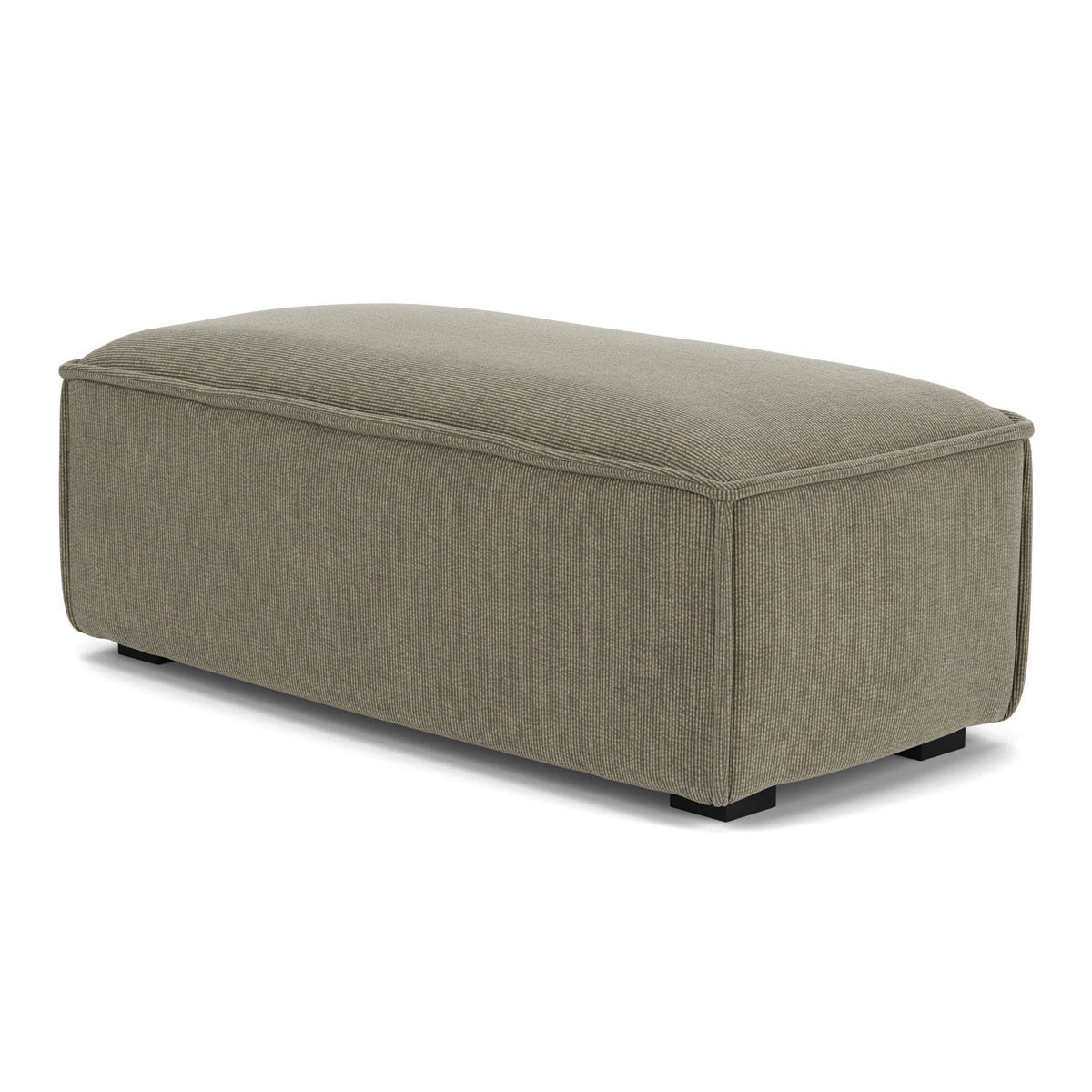 Premium Daphne Velvet Footrest - Soft & Comfortable Adjustable Height Ottoman for Home & Office - Perfect for Living Room, Bedroom, or Under Desk Use
