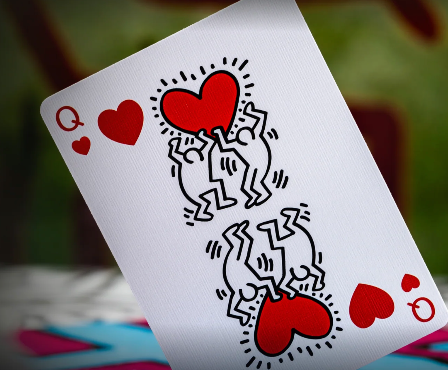 Keith Haring Playing Cards - Premium Collectible Card Deck for Poker, Blackjack & Game Nights - Unique Pop Art Gift for Card Game Lovers
