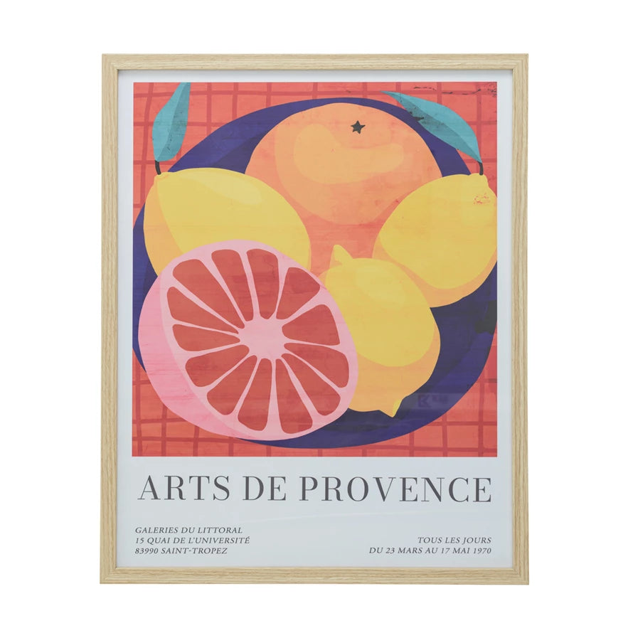 Provence-Inspired Wall Art Decor - French Countryside Canvas Prints for Living Room, Bedroom & Office | Vintage Floral Paintings