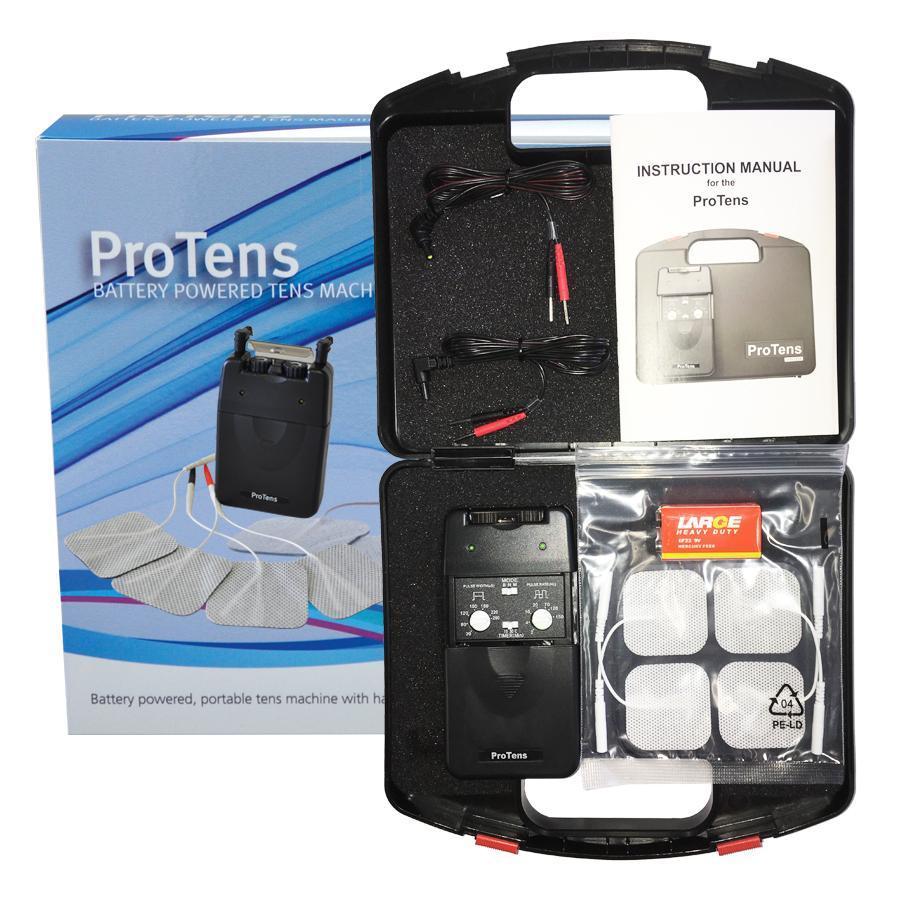 AllCare ProTens Machine - TENS Unit for Pain Relief, Muscle Stimulator with 24 Modes & Rechargeable Battery - Portable EMS Device for Back, Neck, Shoulder & Joint Pain - Perfect for Home Use, Physical Therapy & Recovery