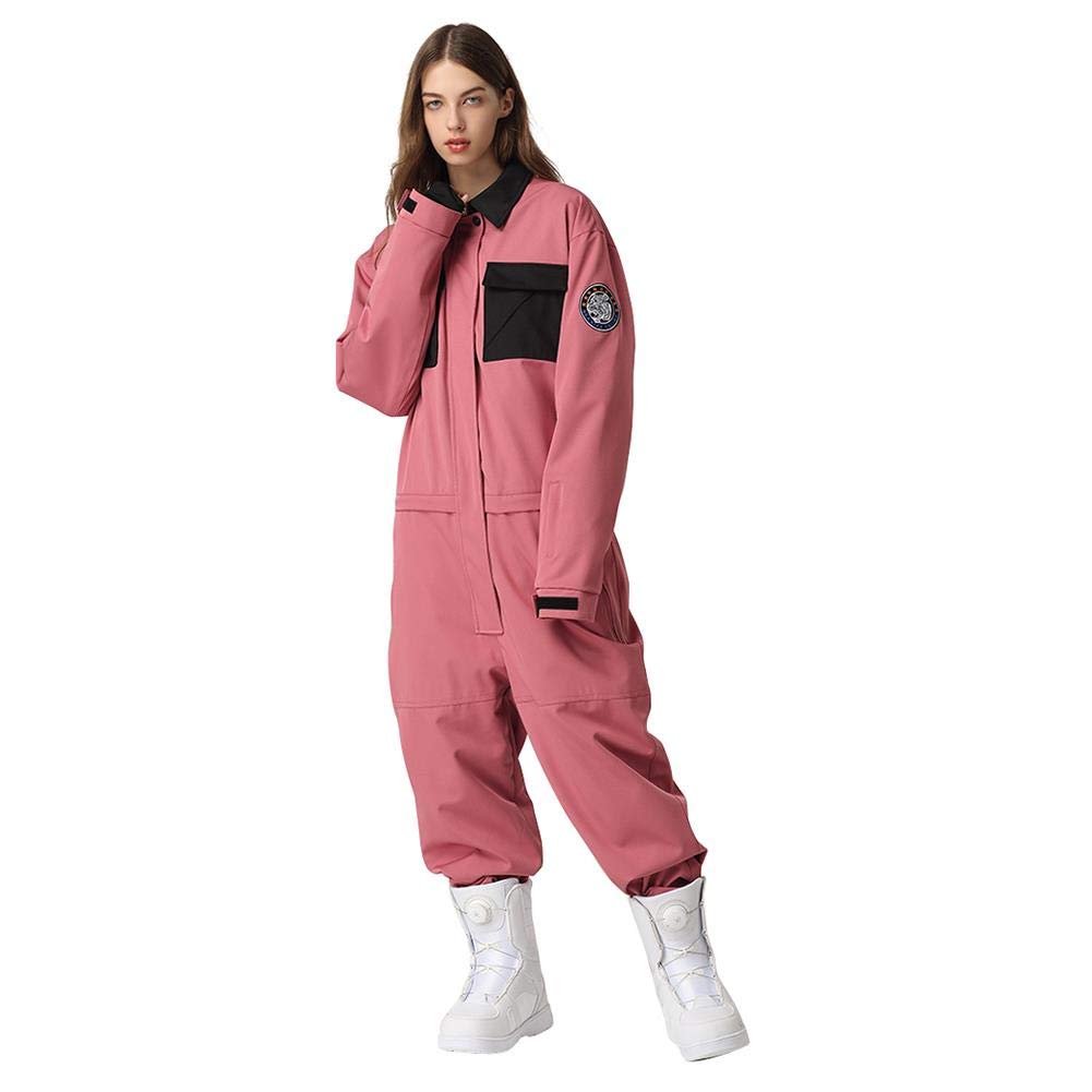 Waterproof & Warm Unisex Ski Suits for Men & Women - Winter Snowboard Jumpsuit with Thermal Insulation - Perfect for Skiing, Snowboarding & Outdoor Winter Activities