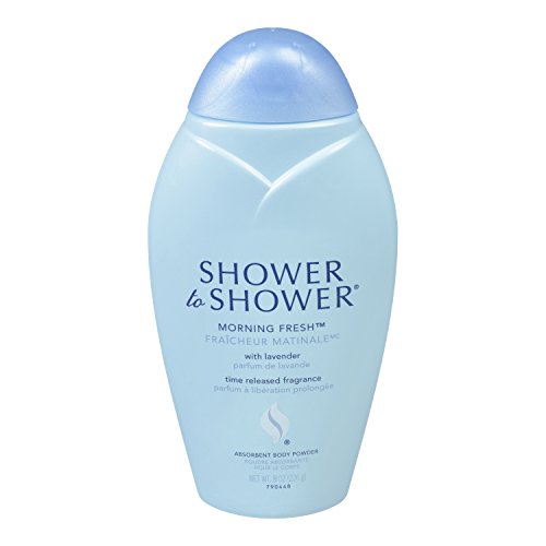 Shower to Shower Absorbent Body Powder - Morning Fresh Scent, 8 oz | Talc-Free & Gentle for Daily Use | Perfect for Post-Shower Freshness & Summer Comfort