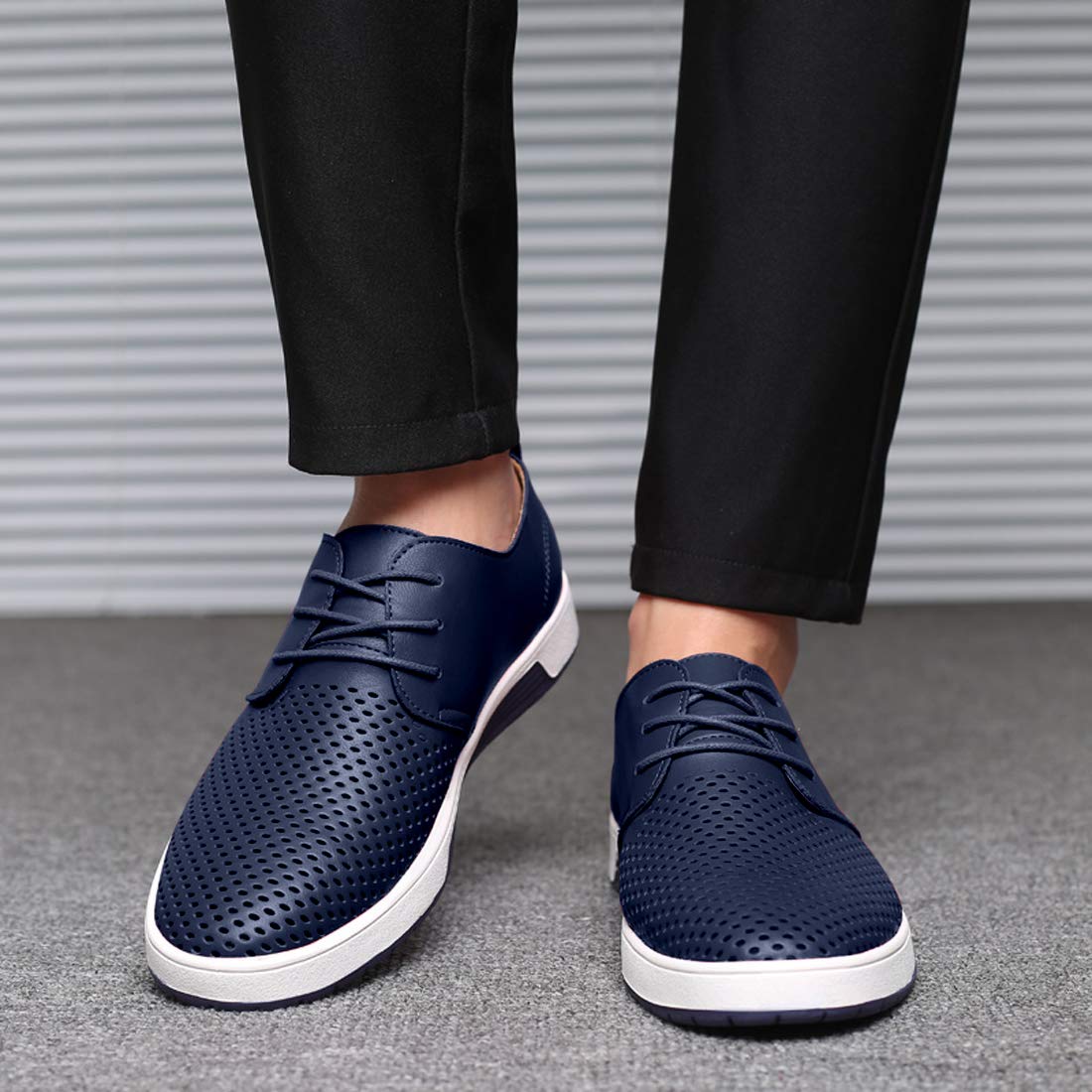 Men's Oxford Dress Shoes - Breathable Lace-Up & Slip-On Formal Sneakers for Business Casual Wear | Office, Wedding & Special Occasion Footwear
