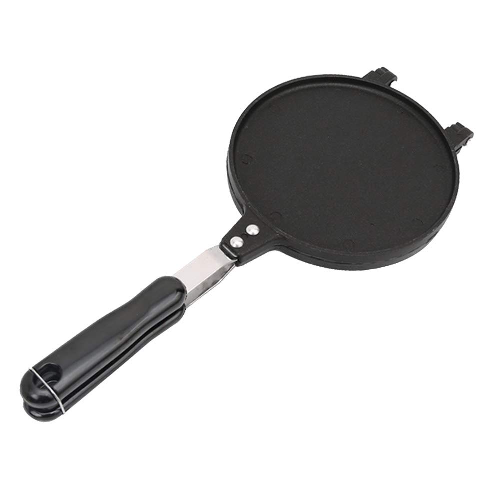 **Electric Waffle Cone Maker & Pancake Iron - 6.7 Inch Double-Sided Nonstick Baking Pan for Crispy Cones, Omelets & Egg Rolls - Perfect for Home Breakfast, Desserts & Party Snacks**
