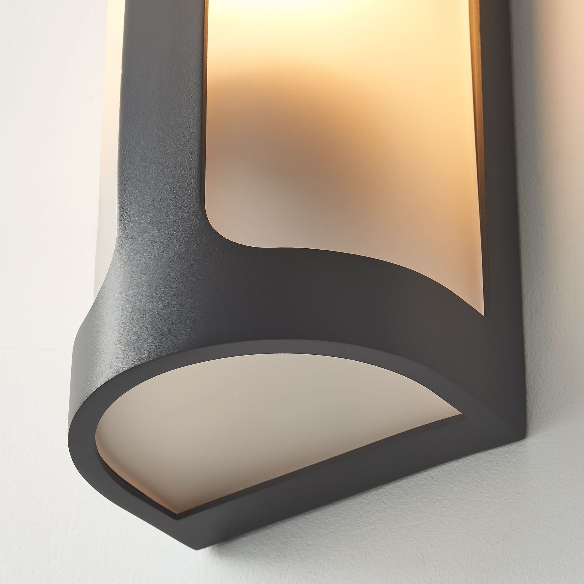 Victoria Aluminum Outdoor Wall Sconce Light - Weatherproof Exterior Lighting for Patio, Garden, Porch & Entryway